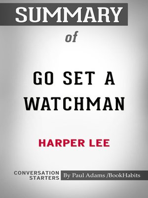 cover image of Summary of Go Set a Watchman